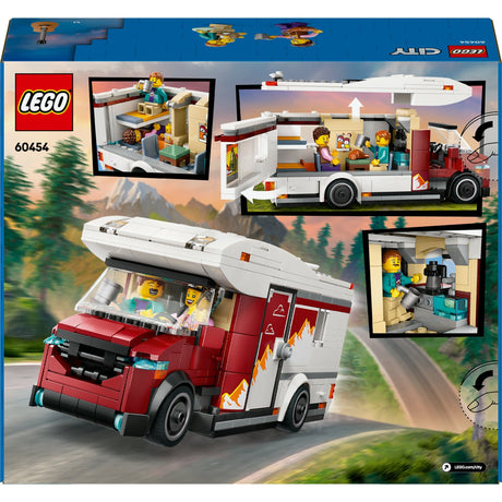 Zestaw pojazdów kempingowych Lego City Adventure — 60454