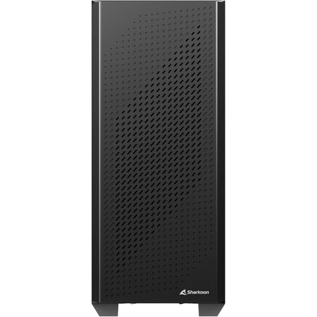 Sharkoon vs9 rgb czarna obudowa midi tower (czarna | 2x usb-a | 1x usb-c | rgb | szkło hartowane)