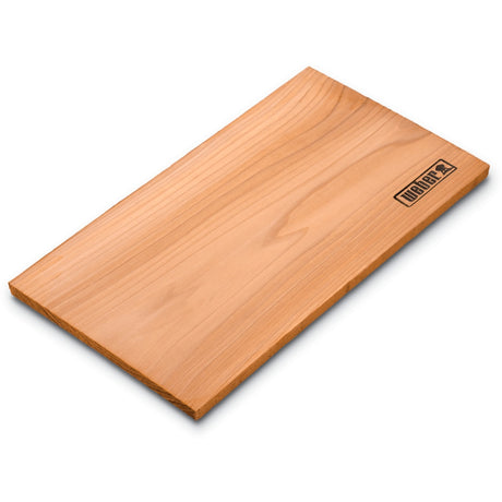 Deski drewniane Weber z czerwonego cedru - małe drewno aromatyczne (2 sztuki, 15 x 30 cm)