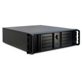 Obudowa rack Inter-tech 3u-3098-s (czarna | 2x USB-A)