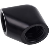 Połączenie złącza L Alphacool eiszapfen (czarne)