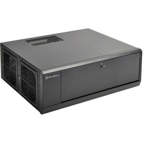 Obudowa Silverstone SST-GD10B HTPC (czarna | 2x USB-A)