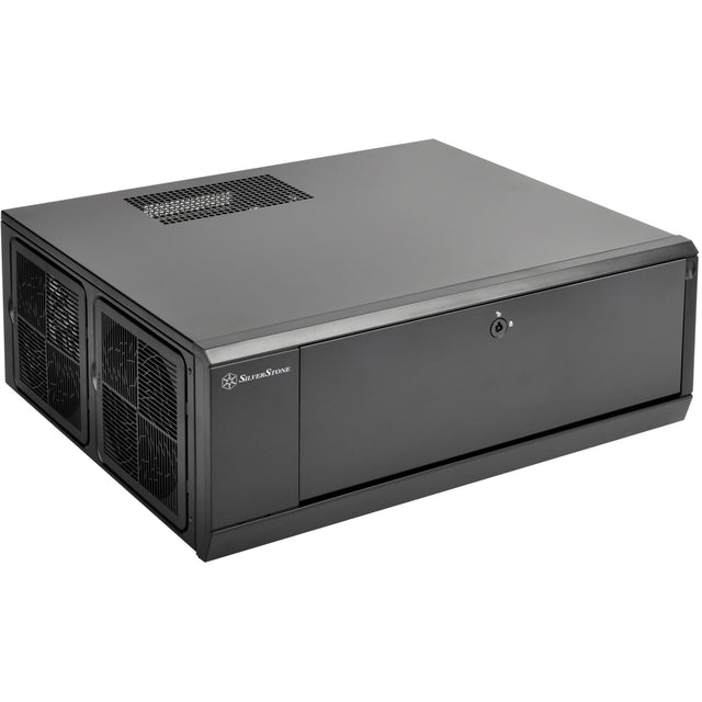 Obudowa Silverstone SST-GD10B HTPC (czarna | 2x USB-A)