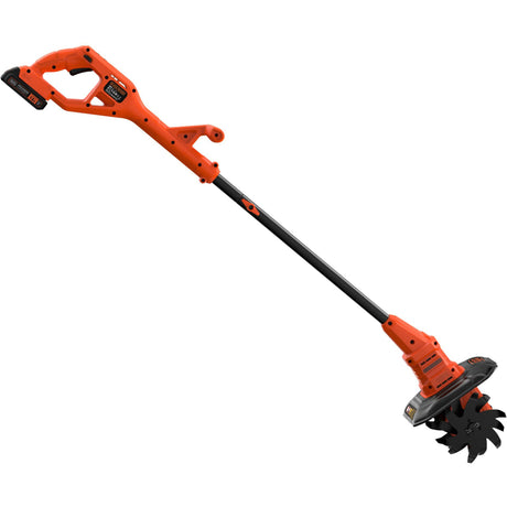 Black+decker black decker betl1820l-qw - akumulatorowy kultywator ogrodowy - 18V Li-Ion - szerokość robocza 22cm - ergonomiczna konstrukcja