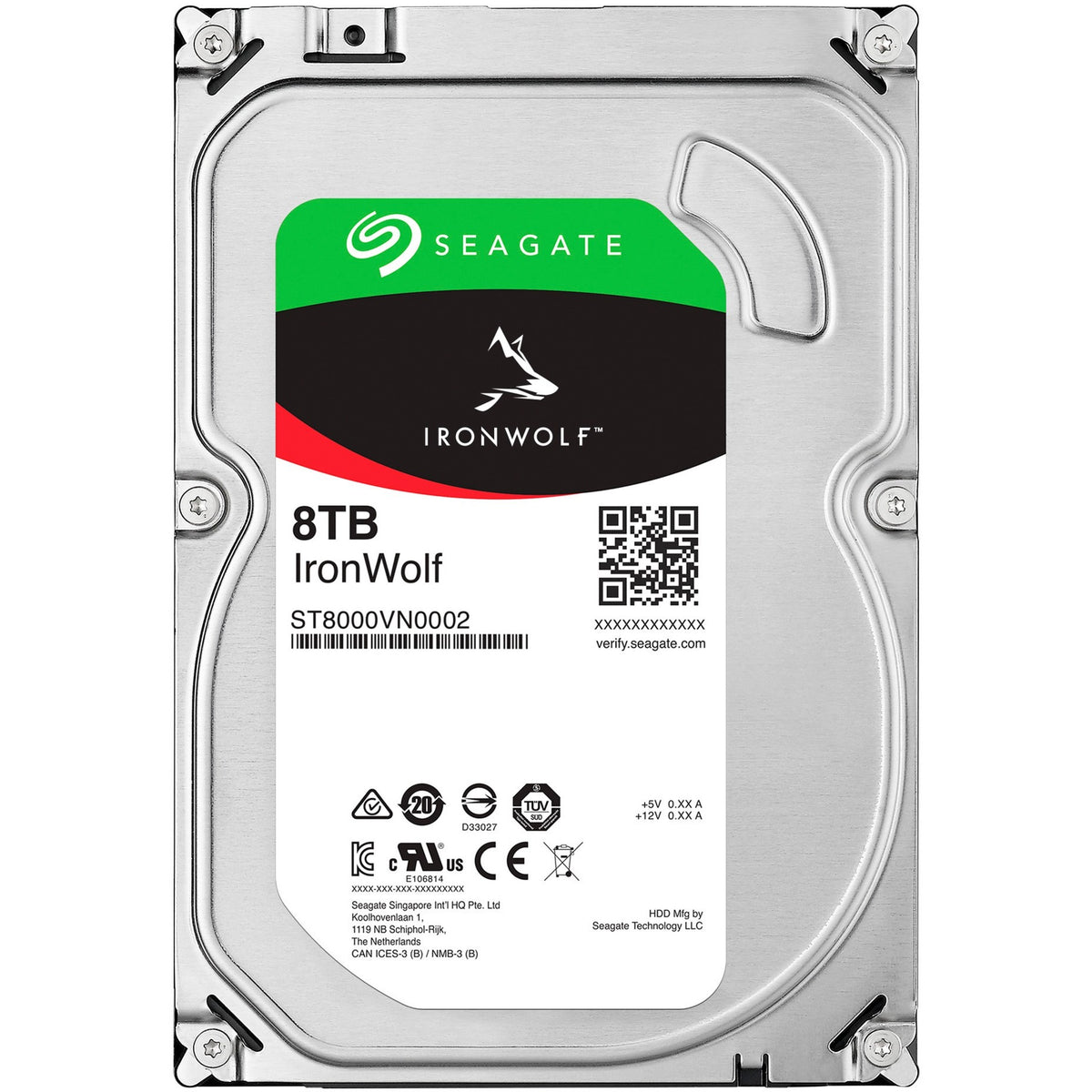 Dysk twardy Seagate ironwolf 8 TB (SATA 600, 24 7)