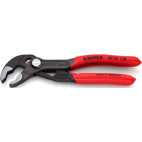 Knipex cobra - szczypce nastawne do pomp wodnych - 125mm - antypoślizgowa rączka