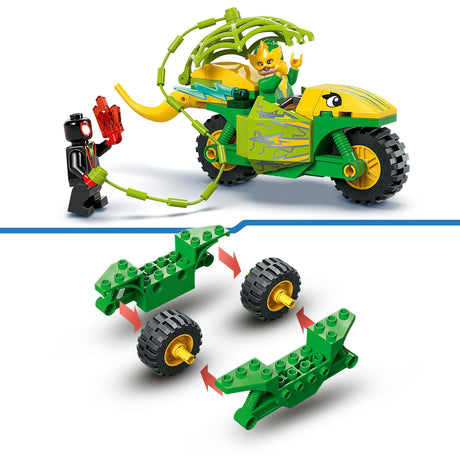 Lego Spidey 11198 Pościg pająka i elektro z pojazdami dinozaurów