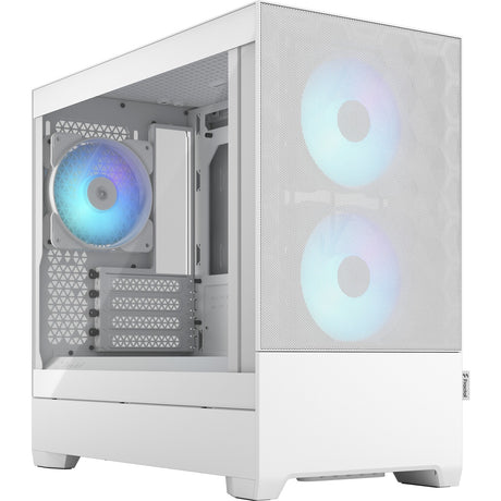 Fractal design pop mini air rgb obudowa midi tower (biała | 2x usb-a | rgb | okno)