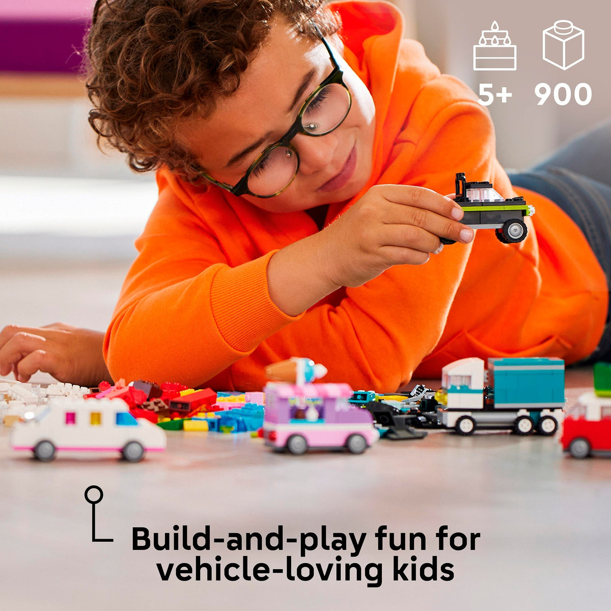 Klasyczne kreatywne pojazdy Lego - 11036