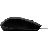 Mysz HP 150 z kablem (czarna, 1600 dpi)