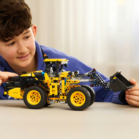 Lego technic volvo l120 zestaw zabawek z elektryczną ładowarką kołową - 42209