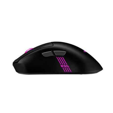 Mysz do gier Asus Rog Keris II Origin (czarna, 42 000 DPI, RGB, USB, 2,4 GHz, Bluetooth)