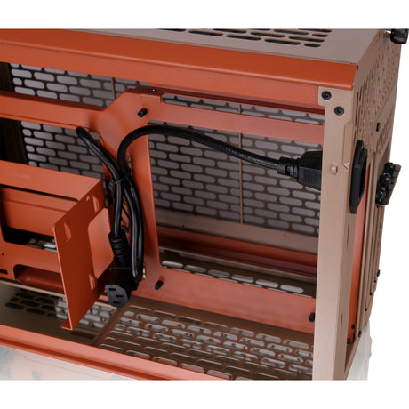 Obudowa mini tower Thermaltake tr100 żwirowo-piaskowa (jasnobrązowy | 2x USB-A | 1x USB-C)