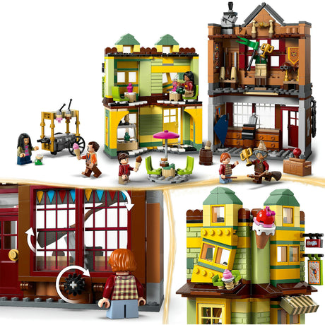 Zestaw Lego Harry Potter Bandaże w sprayu Pałac Quidditcha i lodziarnia - 76452