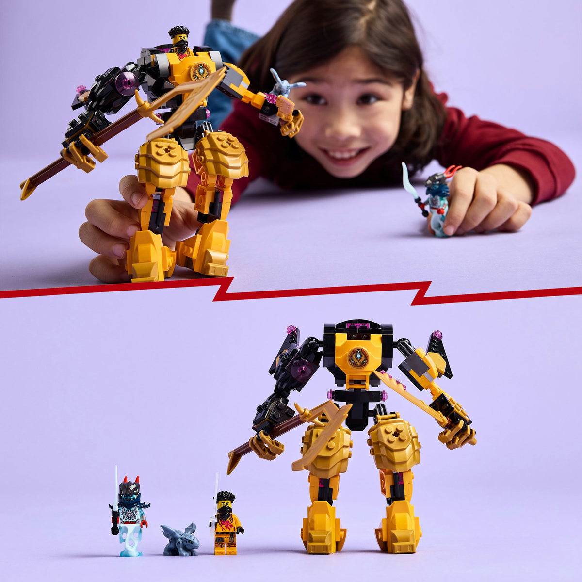 Lego® Ninjago® Zabawka – mech bojowy Arinsa Spinjitzu – 71839