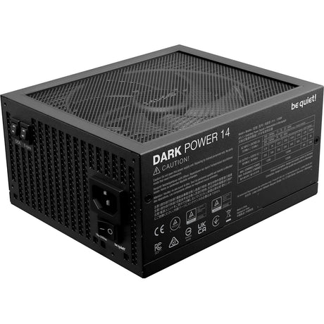 Bądź cicho! Zasilacz modułowy Dark Power 14 o mocy 1200 W (czarny, 2x 12v-2x6, 4x pcie)