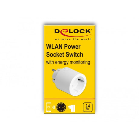 Delock wtyczka mqtt smart WiFi (biała)