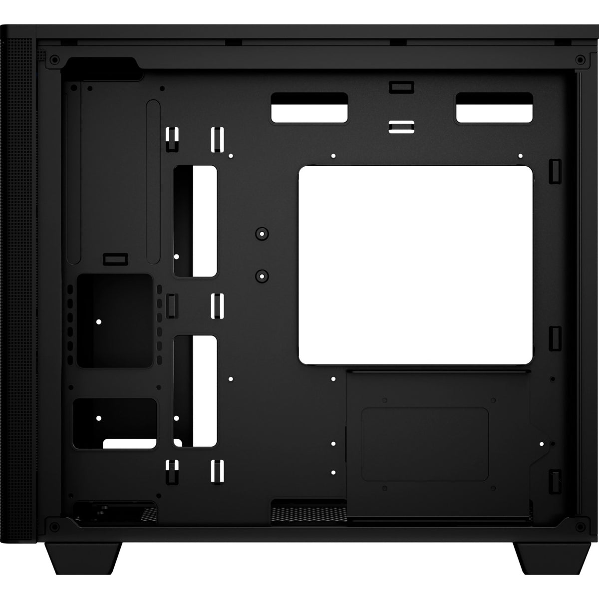 Obudowa mini mini tower Aerocool Stormfront (czarna | 2x USB-A | 1x USB-C | okienko)