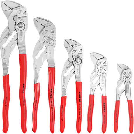 Knipex 001955s4 Zestaw 5-częściowych szczypiec do kluczy w torbie na rolce