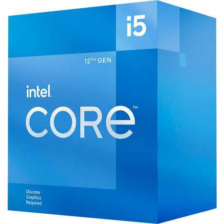 Procesor Intel® core i5-12400f, 2,5 GHz (4,4 GHz w trybie Turbo Boost) z gniazdem 1700 (olcha jezioro, pudełko)