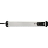 Gniazdo Brennerstuhl premium-alu-line z wyłącznikiem 10-kierunkowe 3m h05vv-f 3g1,5