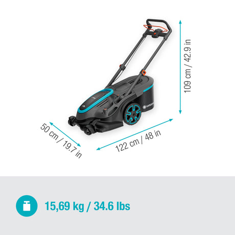 Kosiarka Gardena Powermax Duo 46 36V P4A Solo