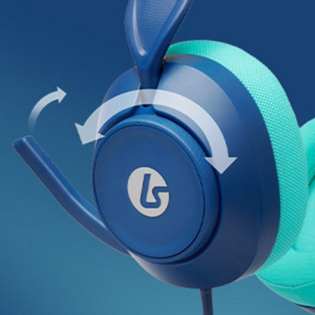 Przewodowy zestaw słuchawkowy do gier Powera Lucidsound LS10X Gen 2 — nauszny zestaw słuchawkowy do gier Mariner Blue (ciemnoniebieski jasnoniebieski, Xbox Series X|S, Xbox One, PC)