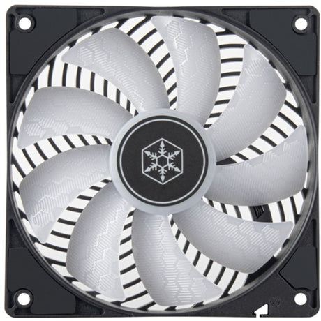 Wentylator obudowy Silverstone 120sk argb (czarny, 120 x 120 x 25 mm, pwm)