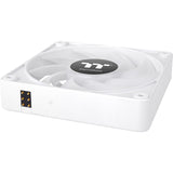 Thermaltake ct120 ex argb Sync wentylator chłodzący do komputera śnieg (zestaw 3 wentylatorów) wentylatory do obudowy (biały, 3 sztuki, 120 x 120 x 25 mm, pwm)