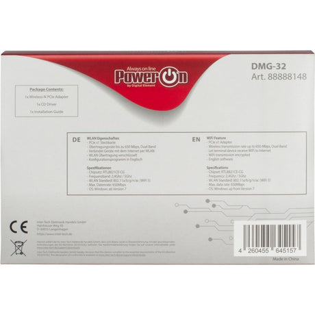 Inter-tech dmg-32 adapter WLAN