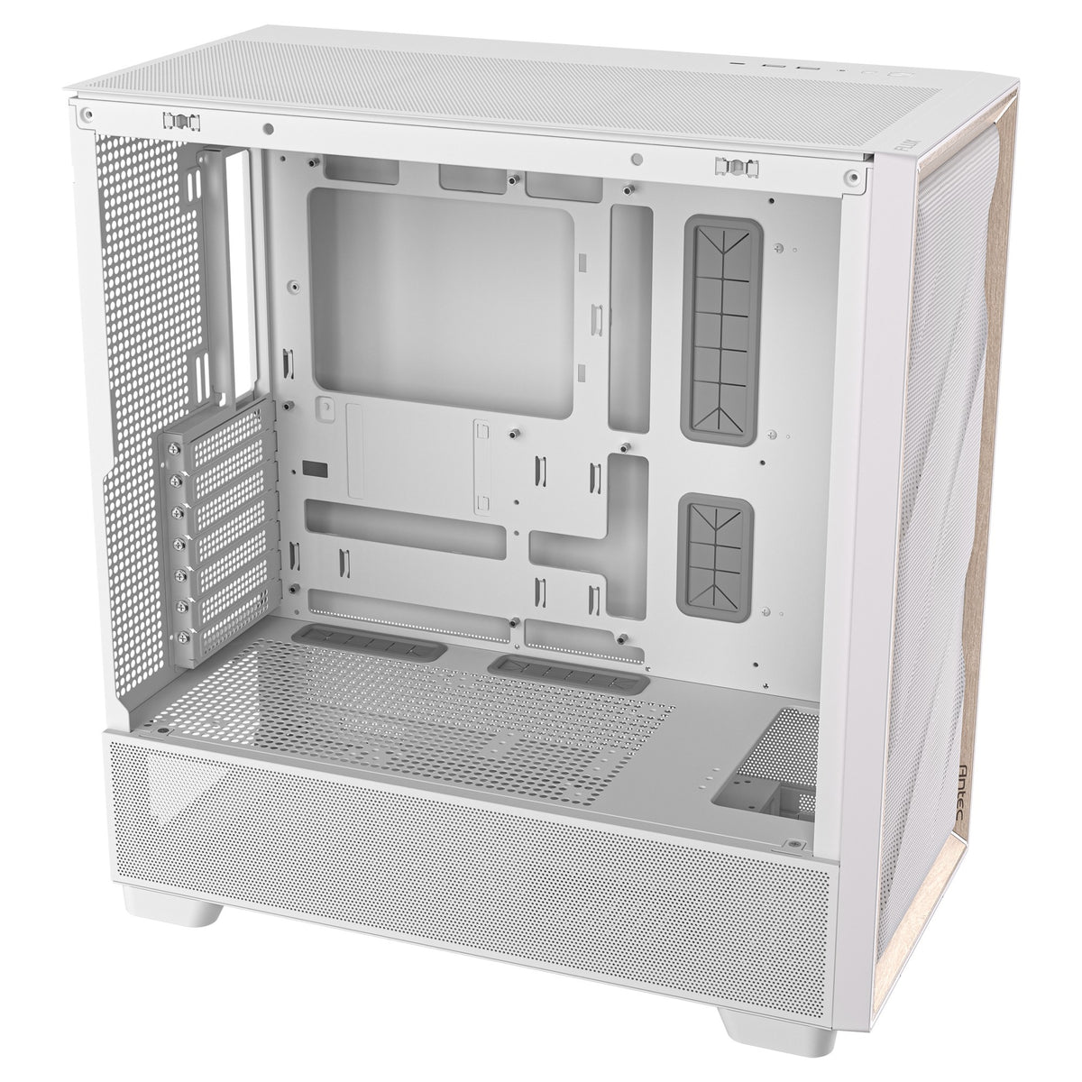 Obudowa Antec Flux Midi Tower (biała | 2x USB-A | 1x USB-C | szkło hartowane)