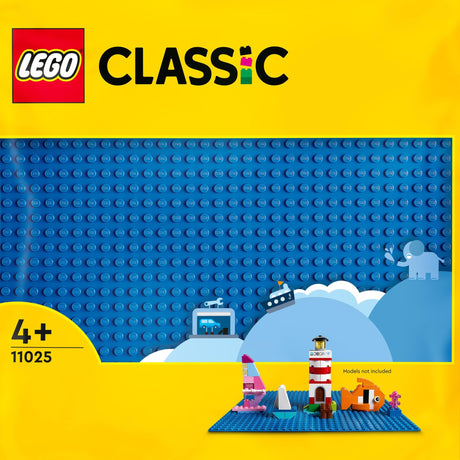 Lego klasyczna niebieska płyta konstrukcyjna - 11025