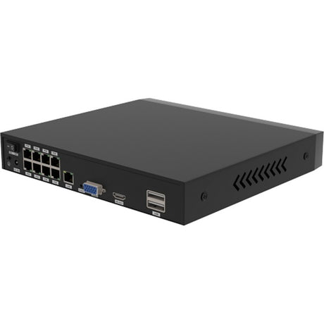 Foscam fn9108he, 8-kanałowy rejestrator sieciowy 5mp poe (czarny, poe, bez dysku twardego)