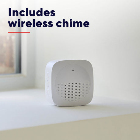 Inteligentna kamera dzwonkowa Trust Cam-3000 WiFi (biało-czarna, WiFi 2,4 GHz)