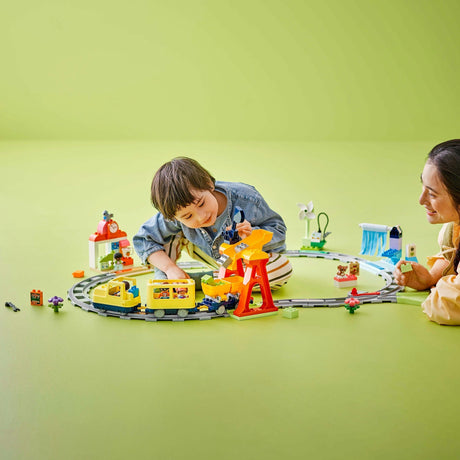 Lego Duplo Town 10428 duży interaktywny pociąg sąsiedzki