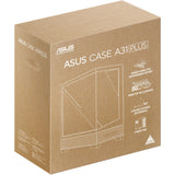 Obudowa midi tower Asus a31 plus (biała | 2x USB-A | 2x USB-C | szkło hartowane)