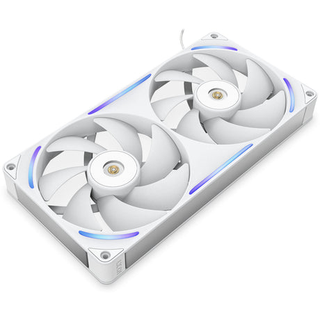 Wentylator wydajności Nzxt F280x RGB (biały, 2 sztuki, 280 x 140 x 30 mm, pwm)