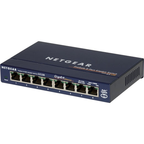 Przełącznik Netgear gs108 (niebieski, sprzedaż detaliczna)