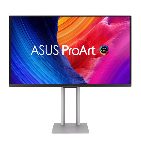Monitor Asus proart pa27ucdmr 26.5 4k UHD (srebrny, hdmi, displayport, usb-a, usb-c, 2x Thunderbolt 4)