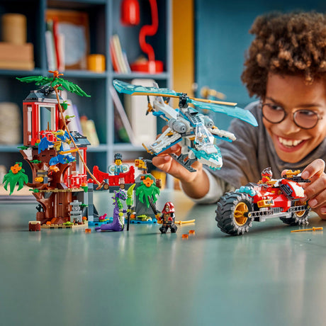 Lego Ninjago 71857 Pojazdy ninja w domku na drzewie