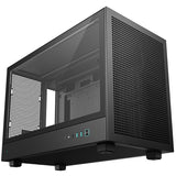 Deepcool ch260 mini tower behuizing (zwart | 2x usb-a | 1x usb-c | tempered glass)