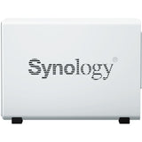Stacja dyskowa Synology ds223j nas (biała, 2x USB 3.2 gen 1)