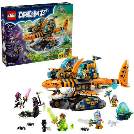 Lego Dreamzzz 71515 czołg z rekinem tygrysim
