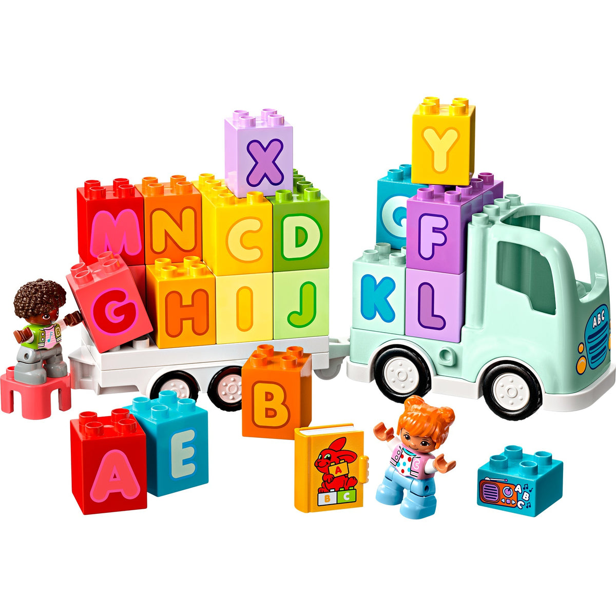 Lego duplo 10421 ciężarówka z alfabetem