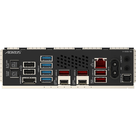 Płyta główna Gigabyte x870e aorus master Socket am5 (czarna, raid, 5 GB LAN, Wi-Fi 7, BT, dźwięk, ATX)