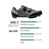 Northwave rebel 3 - buty mtb