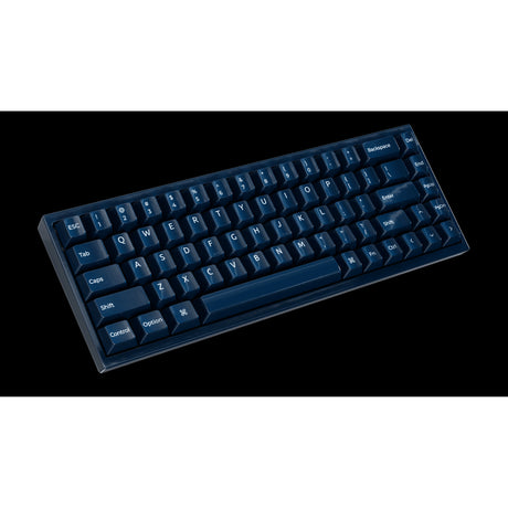 Keychron q16 on 8k klawiatura z przełącznikiem magnetycznym (niebieska, układ amerykański (qwerty), ultraszybka limonka, 65%, rgb, hot swap, 8k)