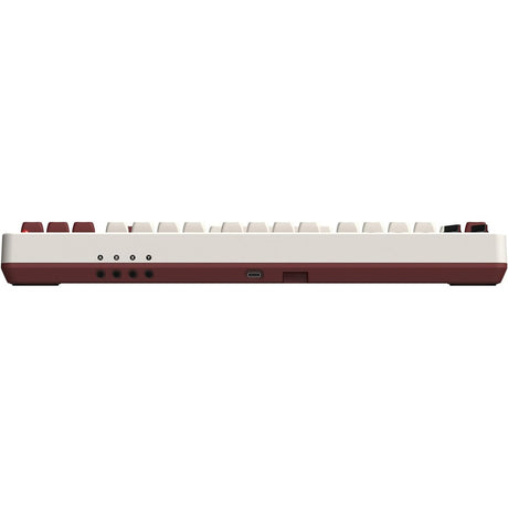 Klawiatura mechaniczna 8bitdo retro edycja rodzinna (beżowy, układ us (qwerty), kailh box biały, 80% (tkl), bluetooth low Energy, bezprzewodowa 2.4g, USB)