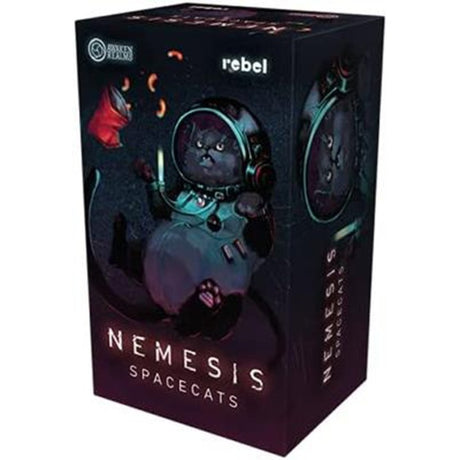 Asmodee nemesis: gra planszowa Space Cats (angielski, dodatek, 1–5 graczy, 35–175 minut, od 14 lat)