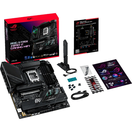 Płyta główna Asus ROG Strix Z890-F Gaming WiFi Socket 1851 (czarna, RAID, 2,5 GB-LAN, Wi-Fi 7, BT, dźwięk, ATX)